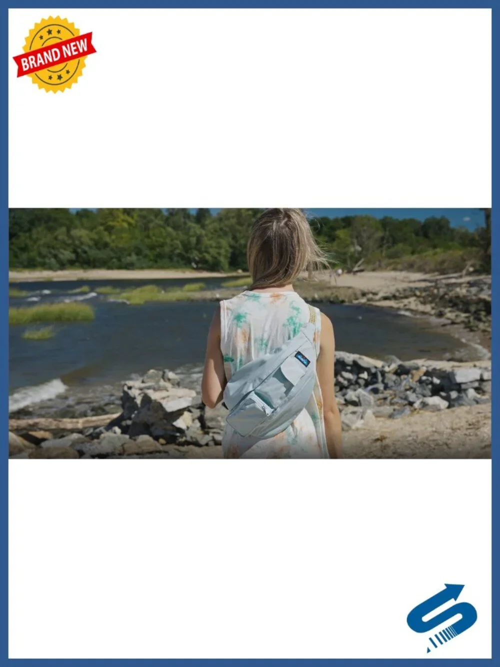 Mini Rope Sling Bag Polyester Crossbody for Essentials